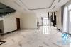 New villa with large campus with green garden for rent ciputra Hanoi
